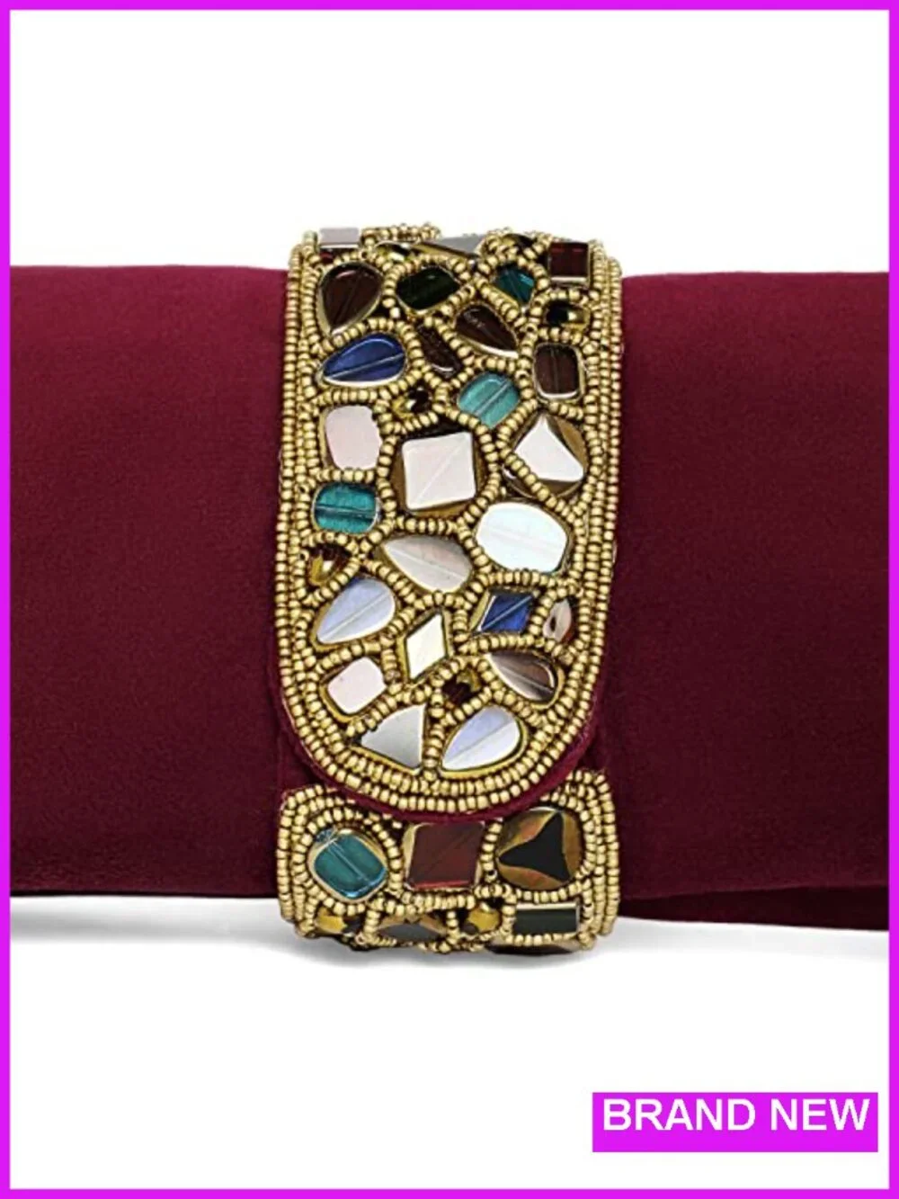 Handmade Evening Clutch Chain Wristlet Bridal Party Purse